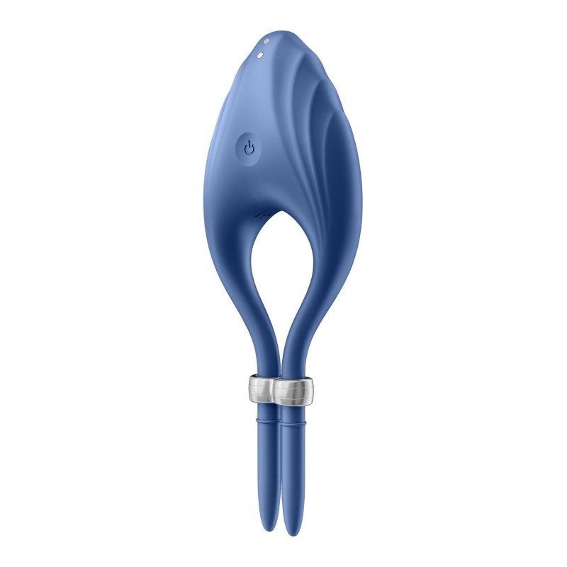 Ерекційне віброкільце-ласо Satisfyer Duelist Blue, 10 режимів, потужний мотор
