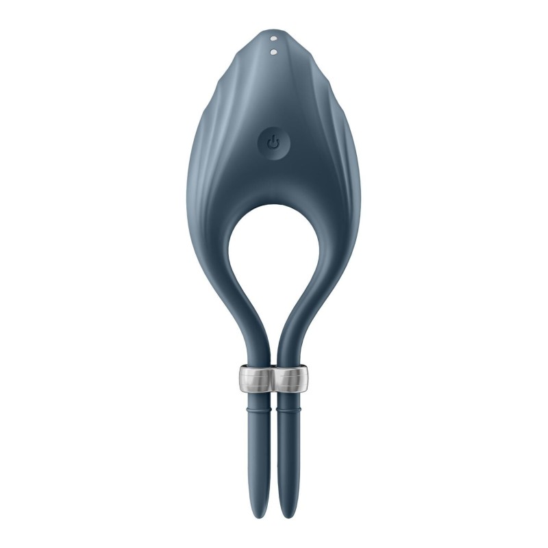 Эрекционное вибокольцо лассо Satisfyer Duelist Dark Blue, 10 режимов, мощный мотор