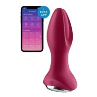 Анальна смарт-вібропробка із перлинним масажем Satisfyer Rotator Plug 2+ Violet