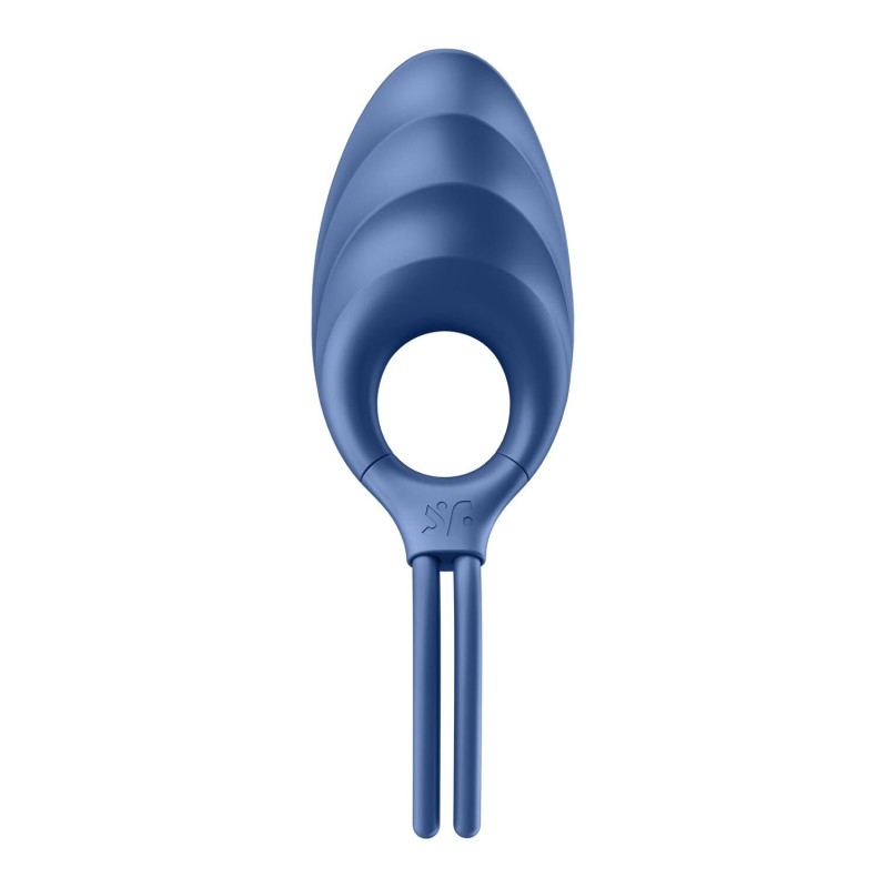 Ерекційне віброкільце-ласо Satisfyer Swordsman Blue, міцна фіксація, 10 режимів, потужний мотор