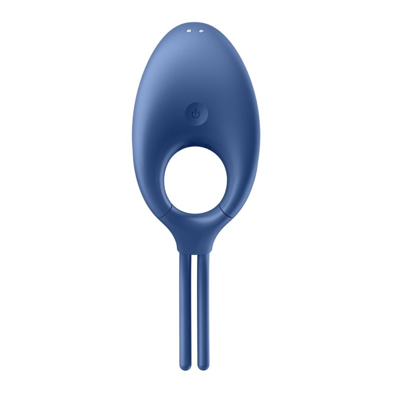 Ерекційне віброкільце-ласо Satisfyer Swordsman Blue, міцна фіксація, 10 режимів, потужний мотор