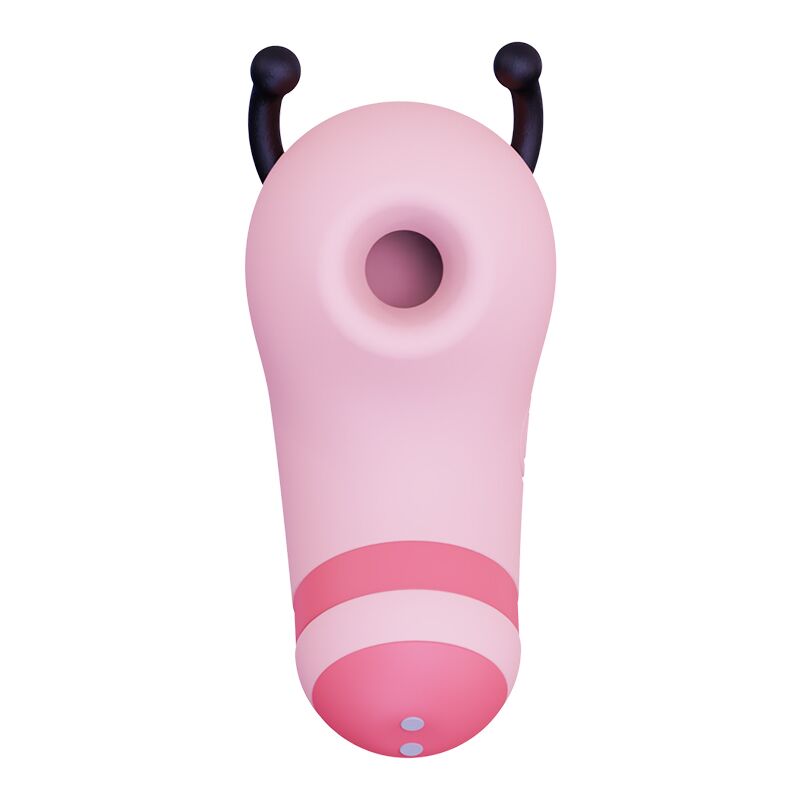Вакуумный стимулятор с микротоками KISSTOY Beebe Pink, на палец