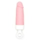 Вібратор CuteVibe Teddy Brown (Pink Dildo), реалістичний вібратор під виглядом морозива