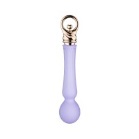 Вібромасажер із підігрівом Zalo Sweet Magic - Confidence Wand Fantasy Violet
