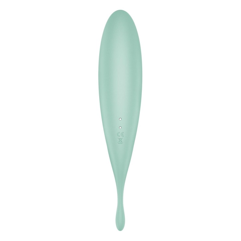 Смарт-вибратор для клитора с вакуумной стимуляцией Satisfyer Twirling Pro+ Mint
