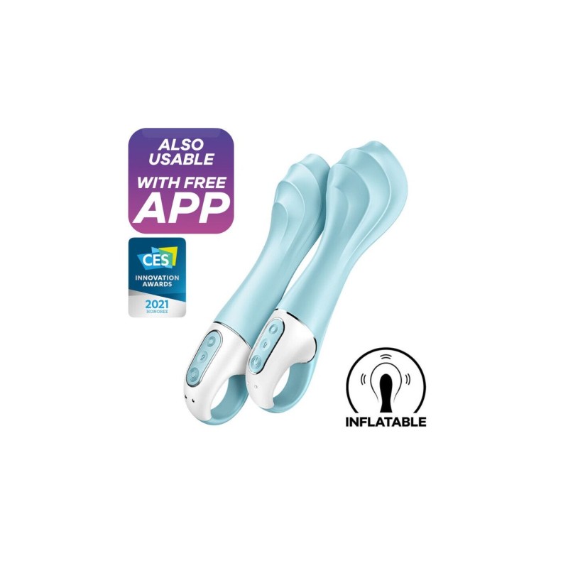Смарт-вібратор точки G Satisfyer Air Pump Vibrator 5+, надувається