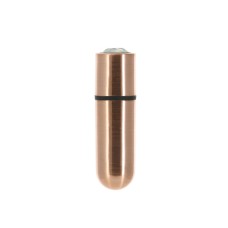 Віброкуля PowerBullet First-Class Bullet 2.5″ з Key Chain Pouch, Rose Gold, 9 режимів вібрації