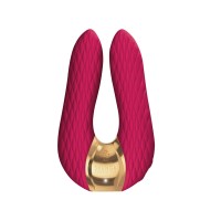 Вибратор для клитора Shunga Aiko Raspberry, гибкие кончики