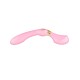 Вибромассажер Shunga Zoa Light Pink, двусторонний