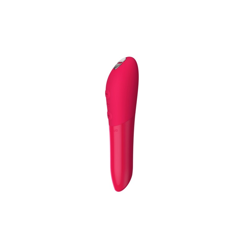 Мощная вибропуля Tango X Cherry Red by We-Vibe, 7 режимов вибрации, 8 уровней интенсивности