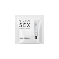 Пробник стимулирующего бальзама для минета Bijoux Indiscrets Slow Sex Oral sex balm