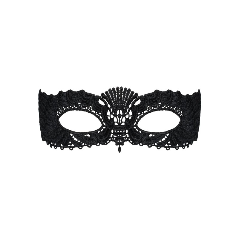 Мереживна маска Obsessive A700 mask, єдиний розмір, чорна