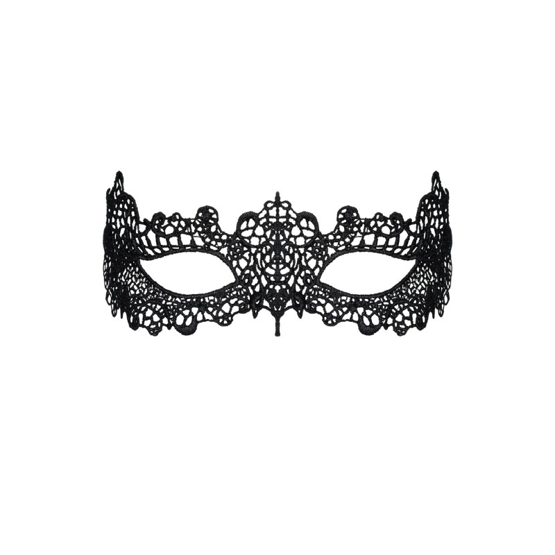 Мереживна маска Obsessive A701 mask, єдиний розмір, чорна