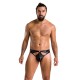 Чоловічі стринги Passion 033 THONG PAUL XXL/XXXL Black, під латекс
