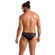 Чоловічі сліпи на блискавці Passion 042 SLIP TIMMY L/XL Black, екошкіра, сітка