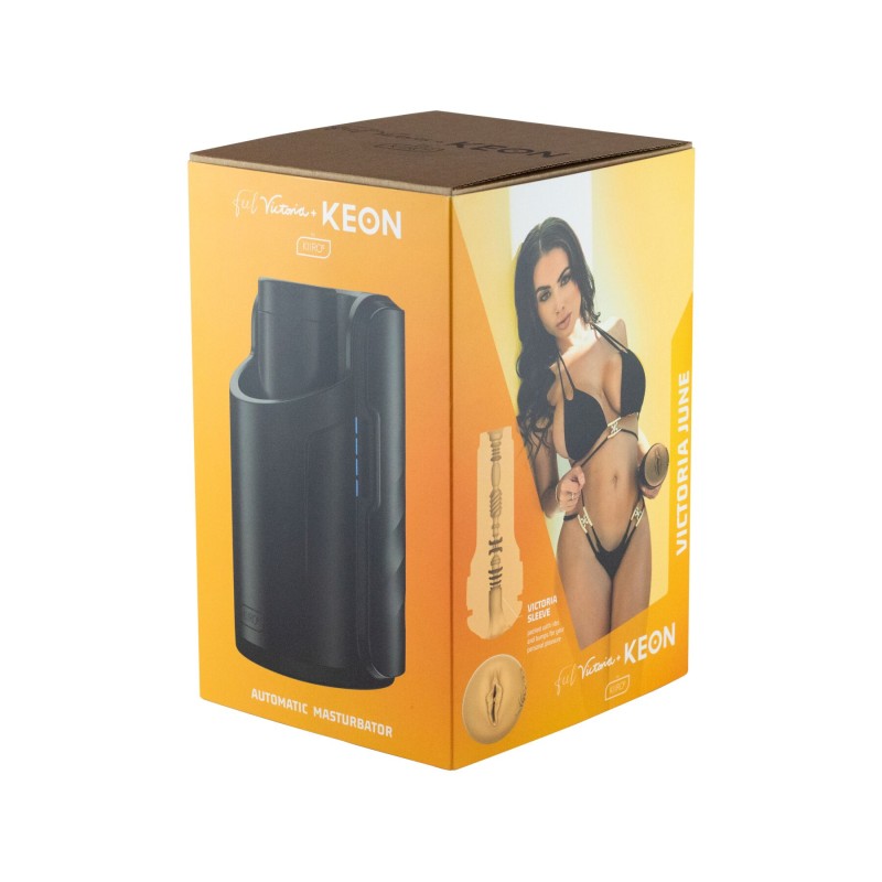 Інтерактивна секс-машина для чоловіків Kiiroo Keon Combo Set з мастурбатором Feel Victoria