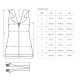 Еротичний костюм медсестри Obsessive Emergency dress S/M, white, сукня, стринги, рукавички, чепчик, стетоскоп