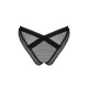Кружевные трусики с заниженной талией Obsessive Estiqua panties XS/S, black