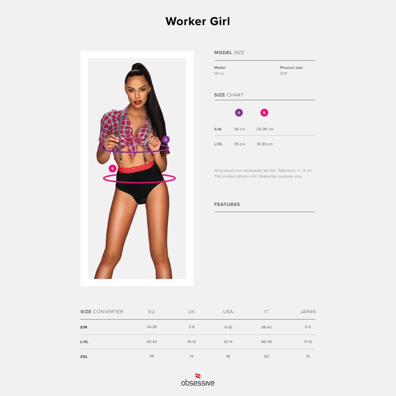 (SALE) Obsessive Worker Girl S/M