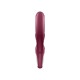 Вібратор-кролик Satisfyer Love Me Red, гнучкий, відросток з потрійним кінчиком