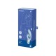 Вібратор-кролик Satisfyer Love Me Blue, гнучкий, відросток з потрійним кінчиком