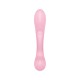Двосторонній вібратор-кролик Satisfyer Triple Oh Pink, 3 мотори, руків’я-масажер