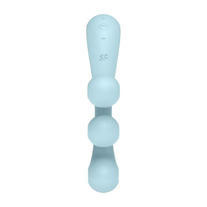 Універсальний вібратор Satisfyer Tri Ball 2, 3 мотори, гнеться