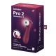 Вакуумний кліторальний стимулятор Satisfyer Pro 2 Generation 3 with Liquid Air Connect App Wіnе Red