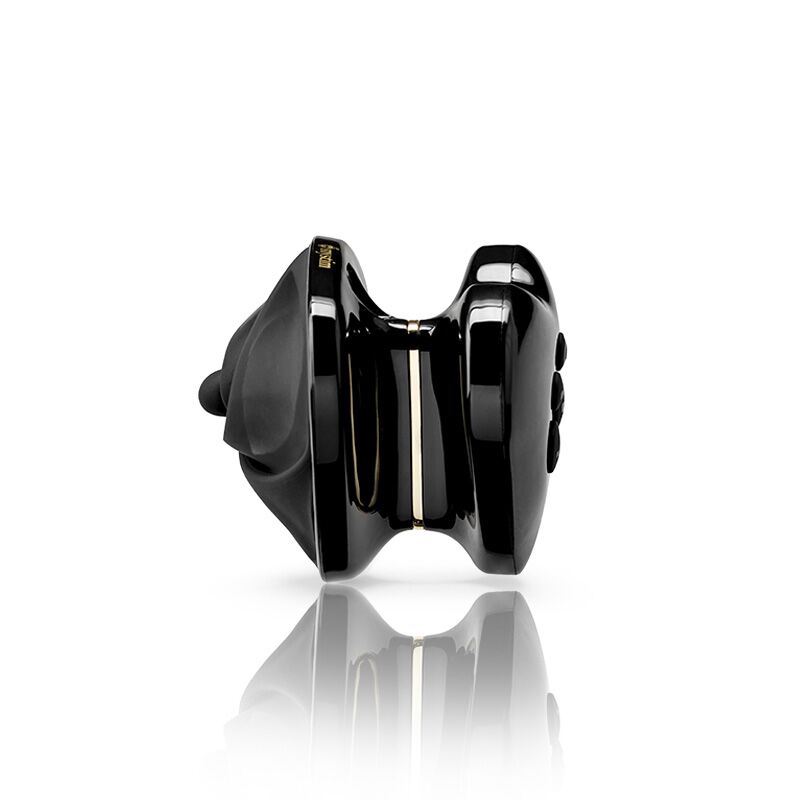 Вібратор для клітора з електростимуляцією Mystim Heart's Desire Black Edition