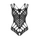 Боді з великими вирізами Obsessive B139 crotchless teddy S/M/L, з доступом