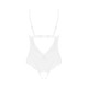 Эротическое полупрозрачное боди Obsessive Heavenlly crotchless teddy XS/S, с доступом