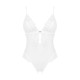 Эротическое полупрозрачное боди Obsessive Heavenlly crotchless teddy M/L, с доступом
