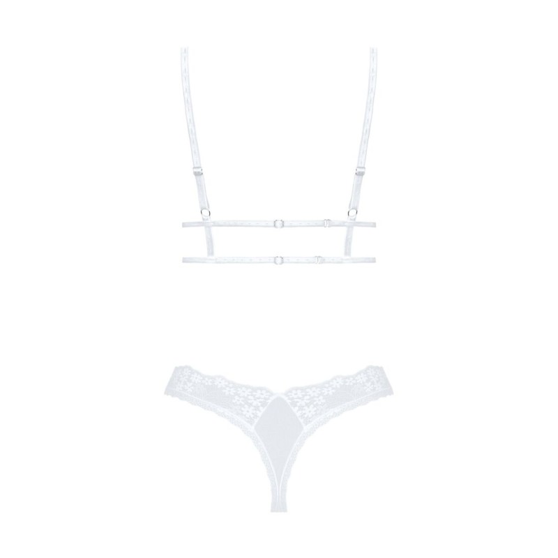 Еротичний комплект Obsessive Heavenlly 2-pcs set M/L, бюстгальтер і танга
