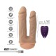 Двойной фаллоимитатор с вибрацией SilexD Double Gusto Vibro Flesh (Model 1 size 8
