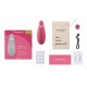 Вакуумний кліторальний стимулятор Womanizer Premium 2 - Raspberry, функції Autopilot та Smart Silence
