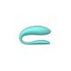 Смарт-вібратор для пар We-Vibe Sync Lite Aqua, 10 віброрежимів, можна поєднувати з проникним сексом