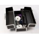 Великий кейс для зберігання секс-іграшок BMS Factory Large Lokable Vibrator Case Black,кодовий замок