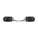 Наручники Bedroom Fantasies: Faux Leather Handcuffs One Size, чорні