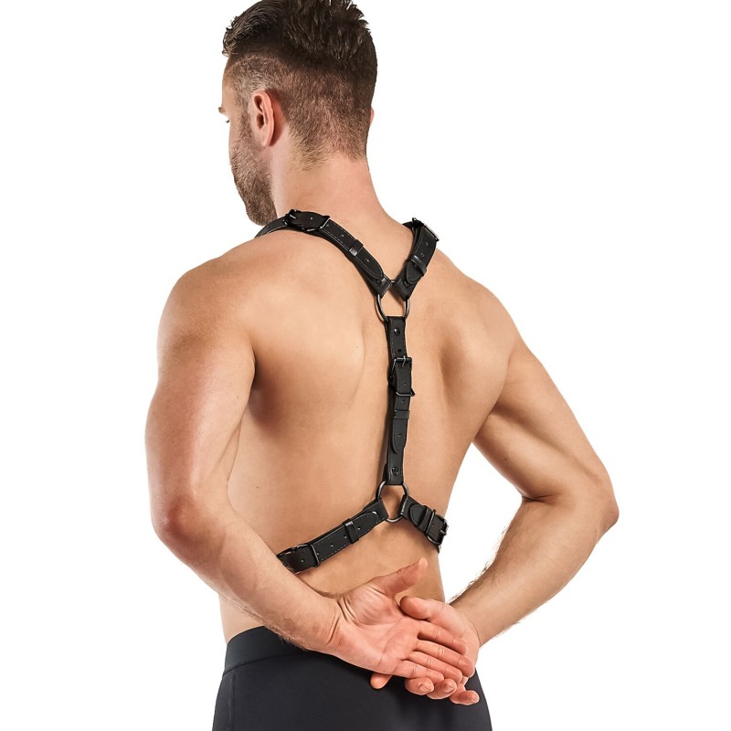 Портупея Bedroom Fantasies: Max Bondage Harness, чорна