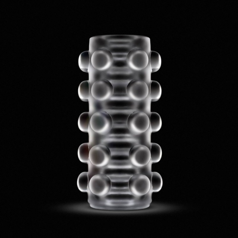 Мастурбатор Blush Rize – Swich Glow in the Dark Masturbator Clear, двосторонній, світиться в темряві