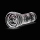 Мастурбатор Blush Rize – Luz Glow in the Dark Masturbator – Clear, всмоктування, світиться в темряві