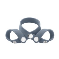 Эрекционное кольцо с разделителем мошонки Boners 8-Style Ball Splitter