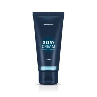 Крем-пролонгатор Boners Delay Cream 100 мл, легкий анестетик лаурет-9 + мята
