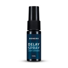 Спрей-пролонгатор Boners Delay Spray 15 мл, легкий анестетик лаурет-9 + метил лактат