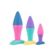 Набір анальних пробок PMV20 Koda – Butt Plug Set, діаметр 2,9 см, 3,9 см, 5 см