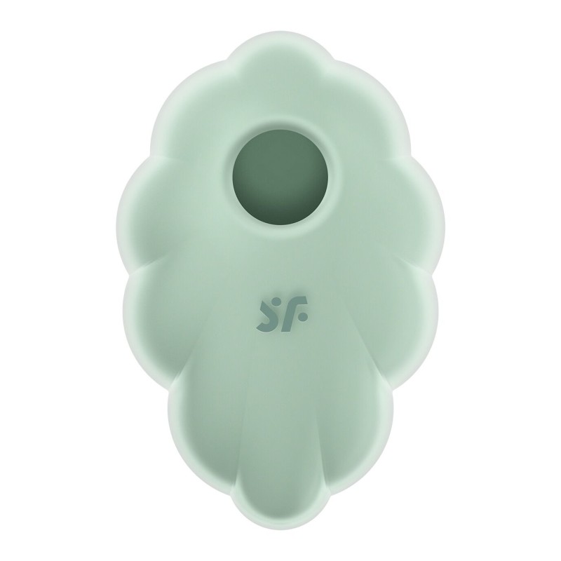 Вакуумний стимулятор з вібрацією Satisfyer Cloud Dancer Mint