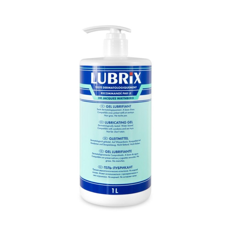 Лубрикант на водній основі Lubrix (1 л) без парабенів