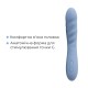 Смарт-вібратор з пульсацією Svakom Ava Neo Cornflower Blue, 15 режимів роботи, водонепроникний