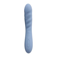 Смарт-вібратор з пульсацією Svakom Ava Neo Cornflower Blue, 15 режимів роботи, водонепроникний