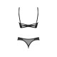 Комплект Obsessive Roxelia 2-pcs crotchless set XS/S